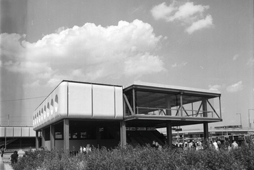 Kőbánya-Kispest vasútállomás, 1980 (forrás: Fortepan / FŐMTERV)