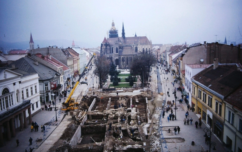 Az ásatás 1996-ban, Fotó forrása: pamiatky.sk