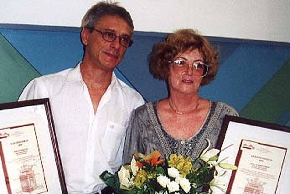 Az Év Főépítésze L.Szabó Tünde és Philipp Frigyes — 2001