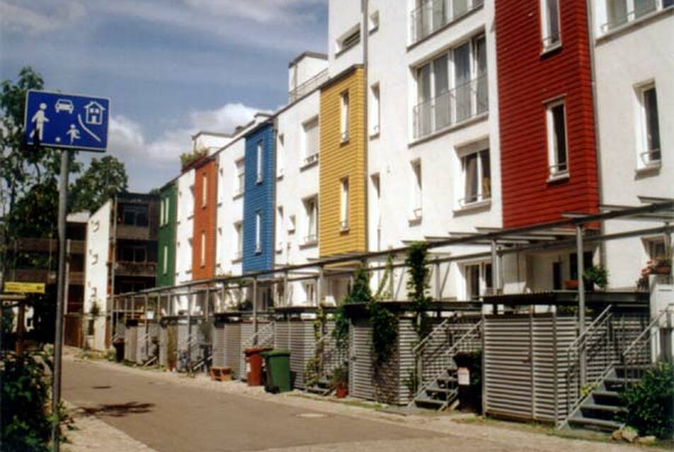 ”VAUBAN” mintalakótelep Freiburgban