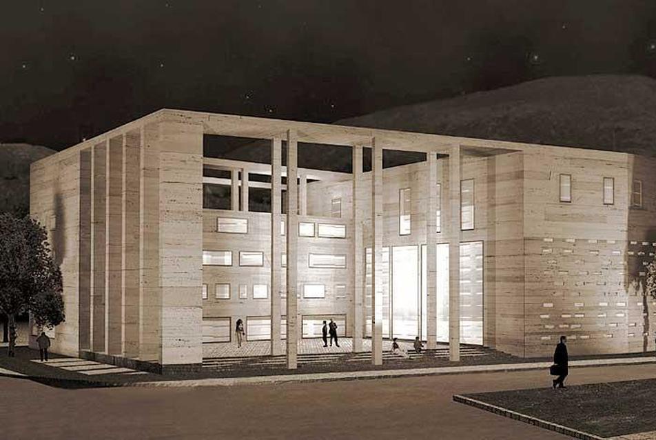 Budaörs Városháza bővítése - Az országos nyílt építészeti tervpályázat építészeti ajánlása