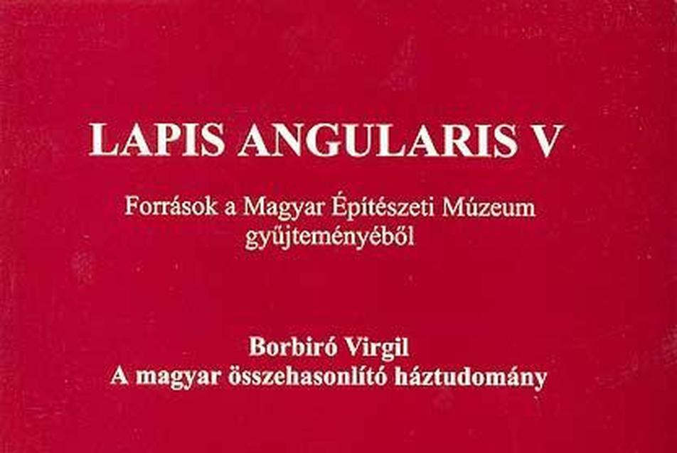 Borbíró Virgil: Az összehasonlító háztudomány célkitűzéseiről és módszereiről