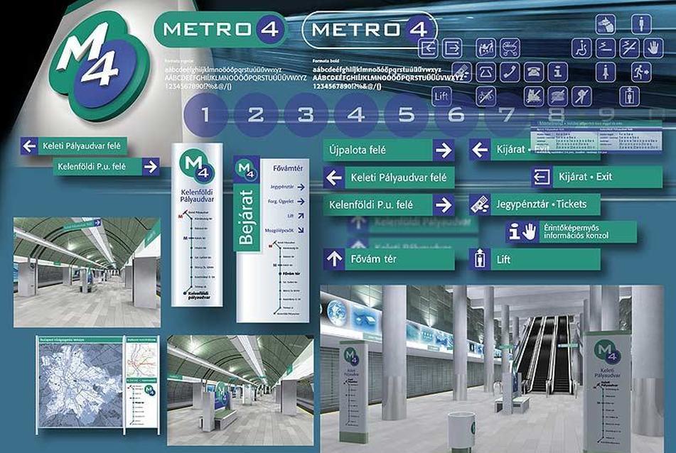 A budapesti 4. sz. metróvonal első 10 állomása