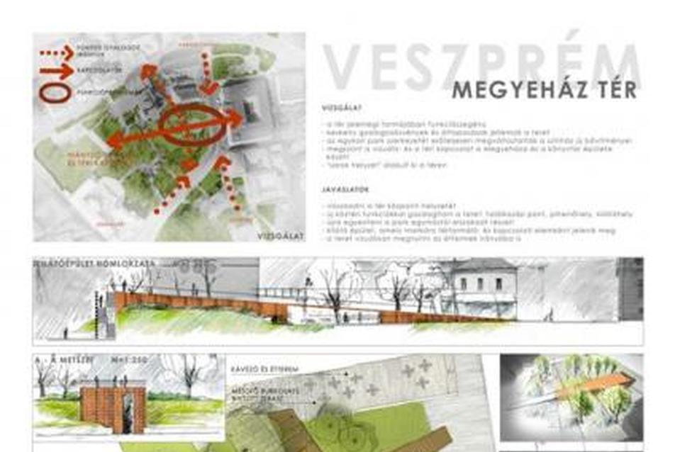 Megyeház tér, Veszprém