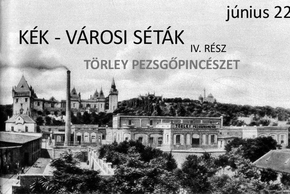 KÉK Városi Séták IV. - Ipari expedíció a Törley Pezsgőpincészetbe