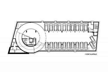-1 szint alaprajz
