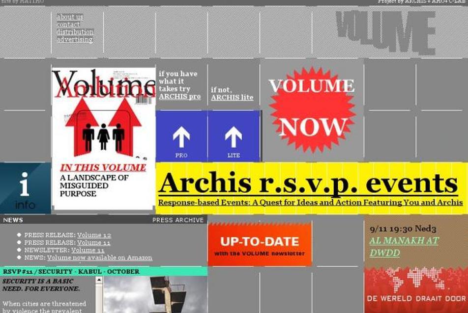 Megújul a www.archis.org - interaktív megnyitó
