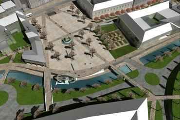 Miskolc, Szent István tér rendezése