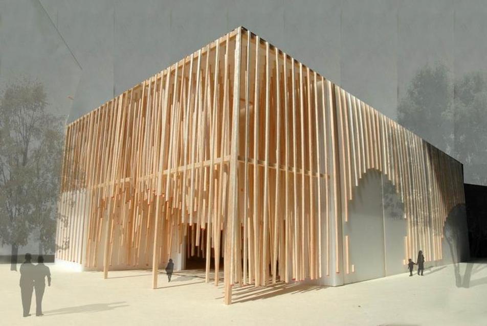 A 2010-es Sanghaji Világkiállítás Magyar Pavilon külső és belső kialakítása