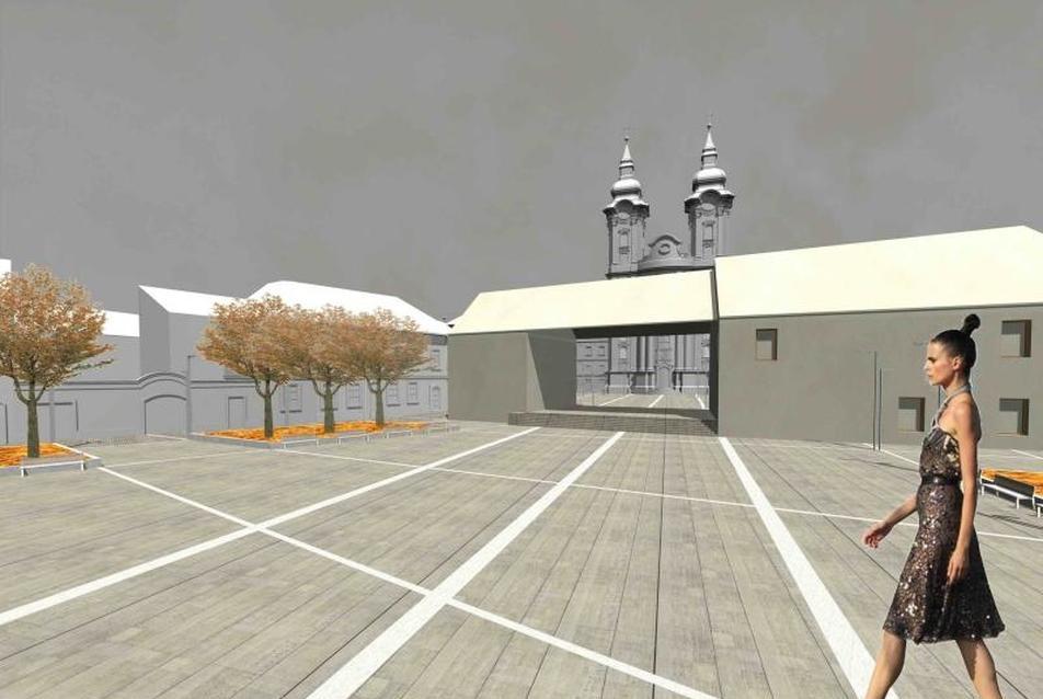 Dobó tér és környékének építészeti rekonstrukciója - Egri Építész iroda