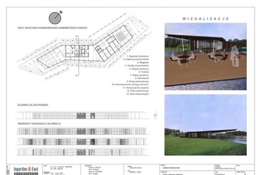 Garden of Experience, Krakkó, a később építendő pavilonok tervei - Ingarden &amp; Ewy Architekci