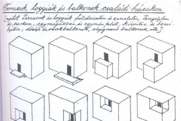 Lakóépületek tervezése 1944 - Kotsis Iván