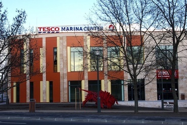 Tesco Marina Center, építészet: Konstruma Mérnöki Iroda