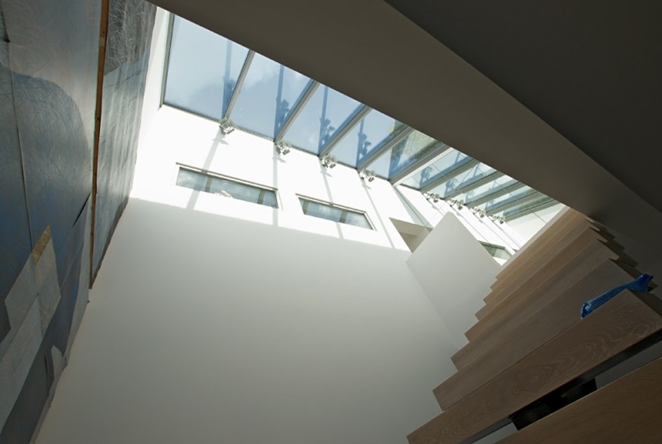 Poznan melletti ház. Tervező: Neostudio Architects, Bartosz Jarosz, Paweł Świerkowski, Magda Nowak