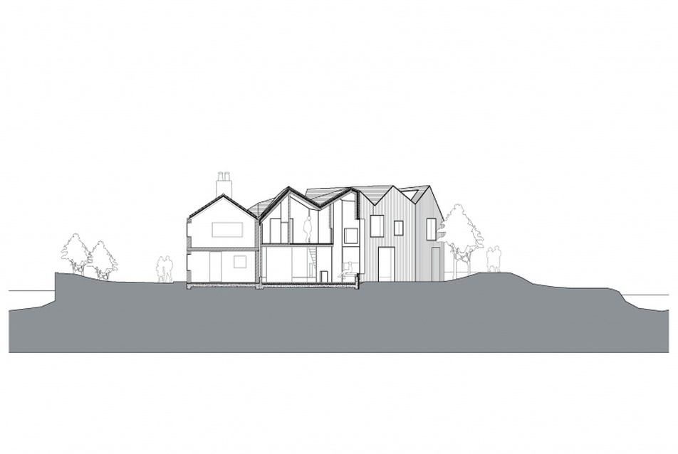 Hunsett Mill metszet - ACME Architects