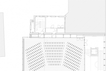 Tanárok Háza konferencia terem - építészet: Element Arkitekter