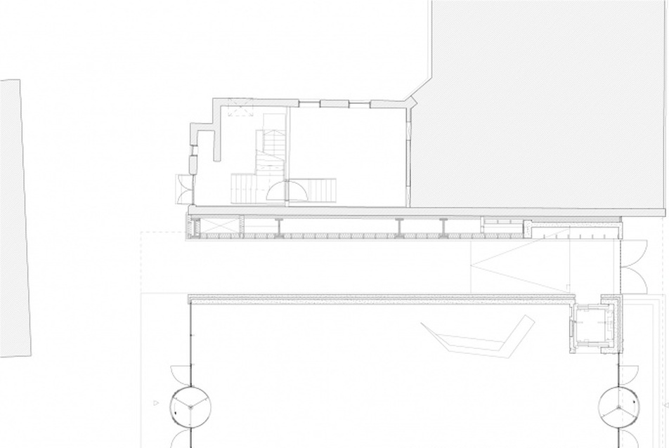 Tanárok Háza lobby alaprajz - építészet: Element Arkitekter