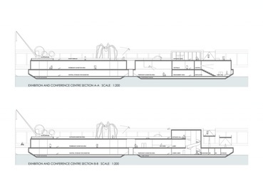 Beton Hala Waterfront Centre - Pikasch