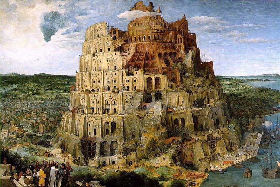 Bábel tornya - Id. Pieter Bruegel festménye