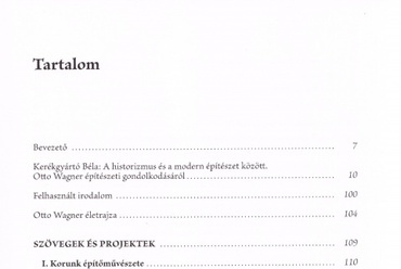 Otto Wagner – Írások, tervek, épületek (szerkesztette: Kerékgyártó Béla)