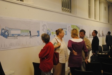 A tervek - Helyzetkép a budavári fejlesztésekről, FUGA, 2102.június 5 fotó: Garai Péter