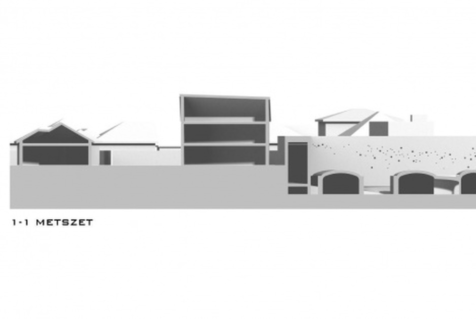 Metszet - tervező: Joó Benjamin