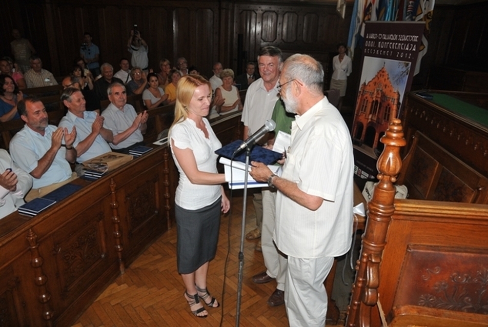 Város és Faluvédők Szövetségének elnöke, Ráday Mihály méltatta a díjazottakat
