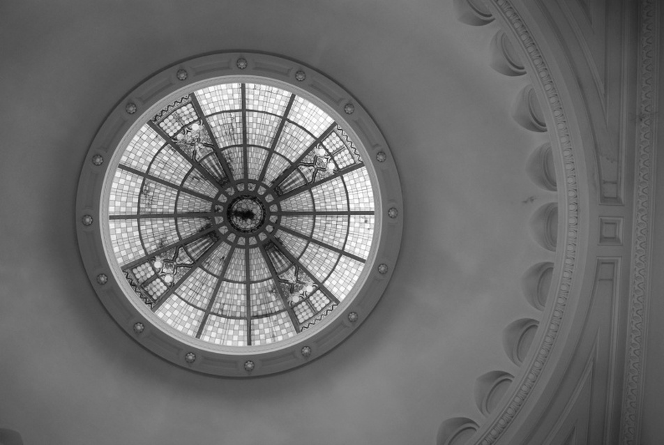 Gyöngyös, a zsinagóga kupolája, fotó: Varga Csaba