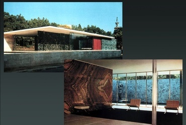 Német kiállítási pavilon, Barcelona, Ludwig Mies van der Rohe, 1929