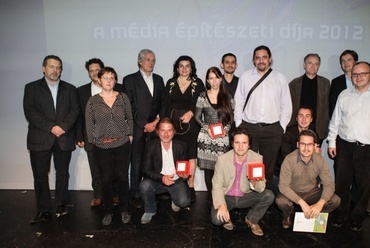 A győztesek - A Média Építészeti Díja 2012 - fotó: Kerekes Zoltán