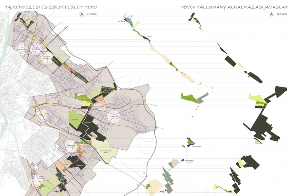 A pesti zöldgyűrű koncepciója – Szabó Lilla diplomaterve