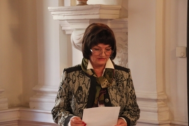 Ezüst Ácsceruza 2012, díjátadó - Komjáthy Attiláné Kremnicsán Ilona