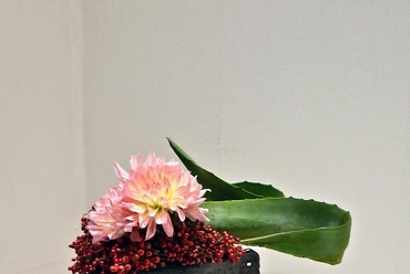 A Sogetsu Iskola ikebana kiállítása, fotó: Várhelyi Judit