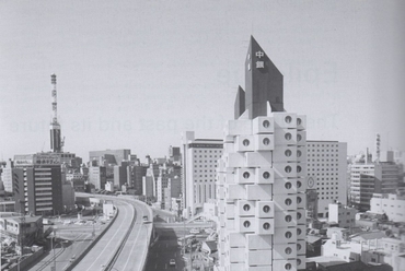 Kisho Kurokawa, Nakagin Kapszula Toronyház, 1972, forrás: http://moreaedesign.wordpress.com/2010/09/14/more-about-nakagin-capsule-tower/