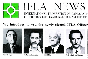 IFLA news1980 címlaprészlet