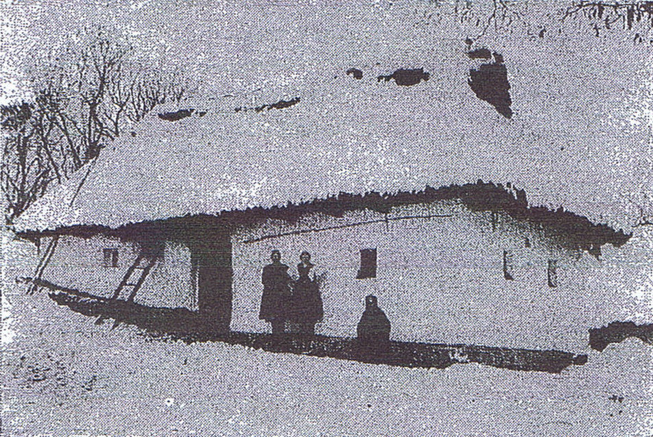 Hollókői lakóház az 1909-i tűzvész előtt (Sebestyén Gy. 1909. évi felvétele)