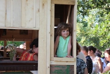 Hello Wood 2013 - Panorama Peep Hole (a Suzana Milinovic és Rufus van den Ban által vezetett csapat munkája) - fotó: perika