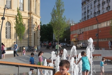 Dugonics tér felújítása, fotó: Varga Márton