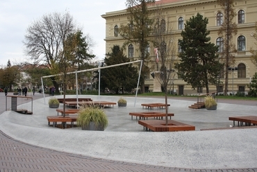 Dugonics tér felújítása, fotó: Szőke Virág