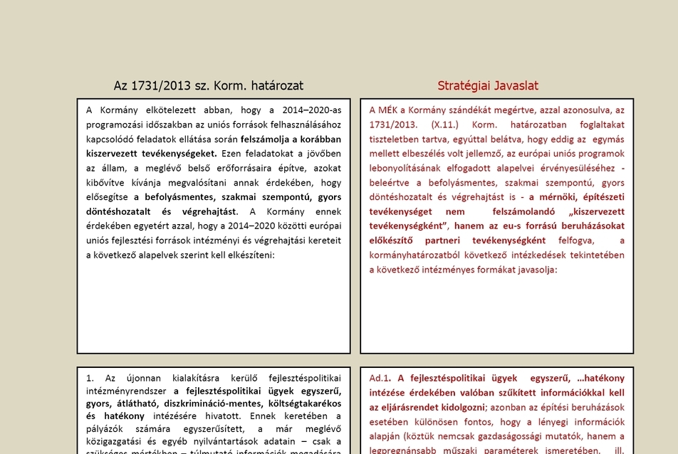 Részlet a javaslatból