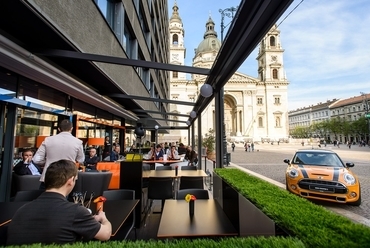 Terasz, fotó: MINI BAR BUDAPEST
