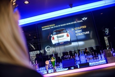 Médiafal, fotó: MINI BAR BUDAPEST