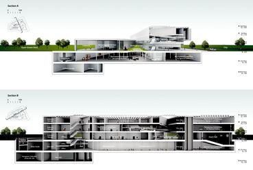 Metszetek, forrás: Yuran Choi Architects