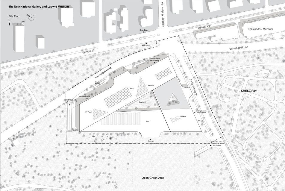 Helyszínrajz, forrás: Yuran Choi Architects