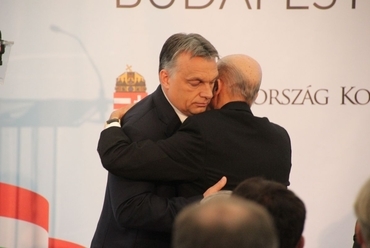 Orbán Viktor és JuiloMaglione - fotó: Horváth Réka Lilla