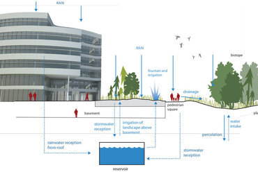 Novo Nordisk Nature Park, Bagsværd. Forrás: SLA Architects