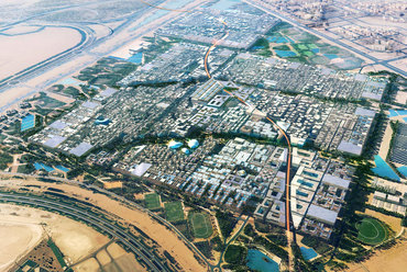 Masdar látványterve. Forrás: Foster+partners