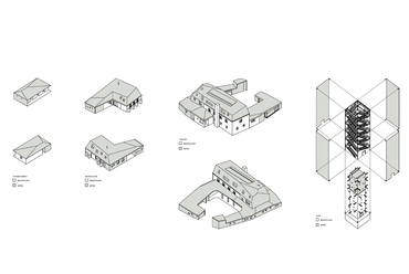 részlet rajzok - Galyatető Turista Centrum - építészet: Nartarchitects