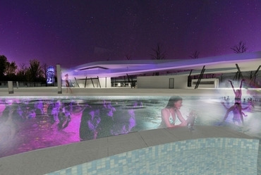 Buli - Aquaticum Strandfürdő ötletpályázat - tervező: Roeleveld-Sikkes Architects