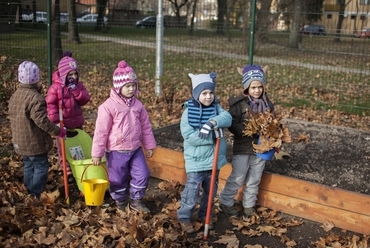 Közösségi kert a Lakatos lakótelepen - fotó: Danyi Balázs